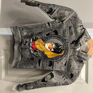 Kids size 6 Spanish comic book sweatshirt